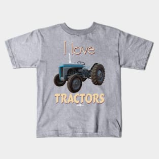 I Love Tractors Fergie Kids T-Shirt